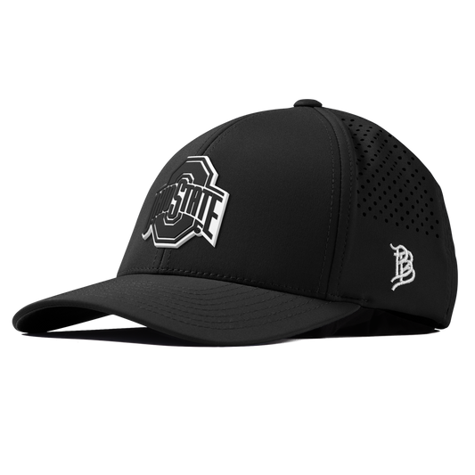 Ohio State University "Vintage Ohio State Team Logo" Curved Performance Black