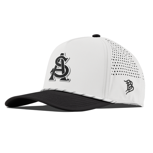 Arizona State University "Vintage ASU Team Logo" Curved 5 Panel Rope White/Black