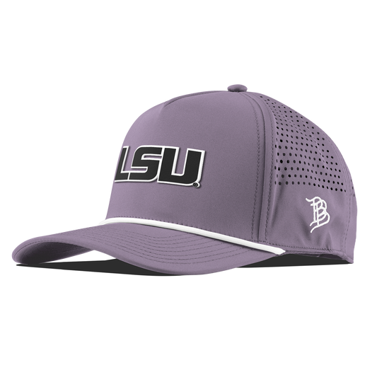 Louisiana State University "Vintage LSU Block" Curved 5 Panel Rope Purple