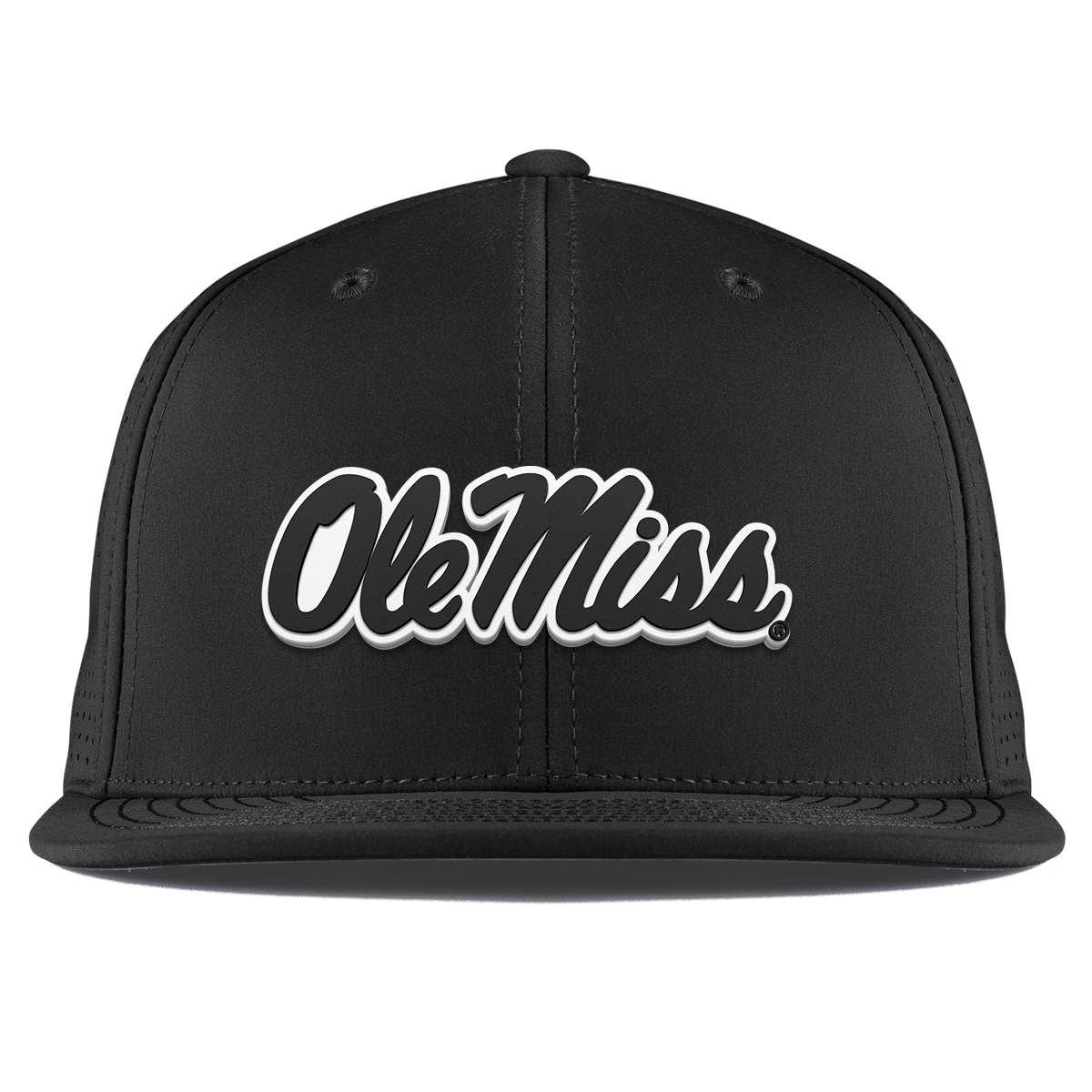 University of Mississippi "Vintage Ole Miss Team Logo" Flat Elite XGen™ Black University of Mississippi "Vintage Ole Miss Team Logo" Flat Elite XGen™ Black
