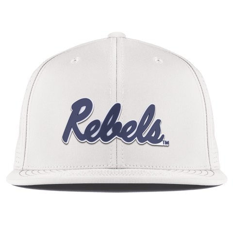 University of Mississippi "Ole Miss Navy Rebels" Flat Elite XGen™ White University of Mississippi "Ole Miss Navy Rebels" Flat Elite XGen™ White