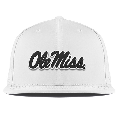 University of Mississippi "Vintage Ole Miss Team Logo" Flat Elite XGen™ White University of Mississippi "Vintage Ole Miss Team Logo" Flat Elite XGen™ White