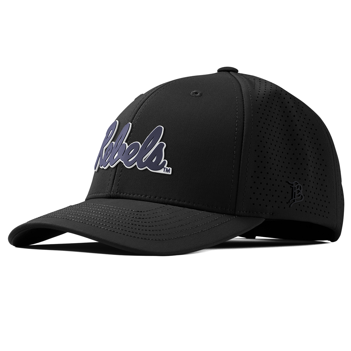 University of Mississippi "Ole Miss Navy Rebels" Curved Elite XGen™ Black University of Mississippi "Ole Miss Navy Rebels" Curved Elite XGen™ Black