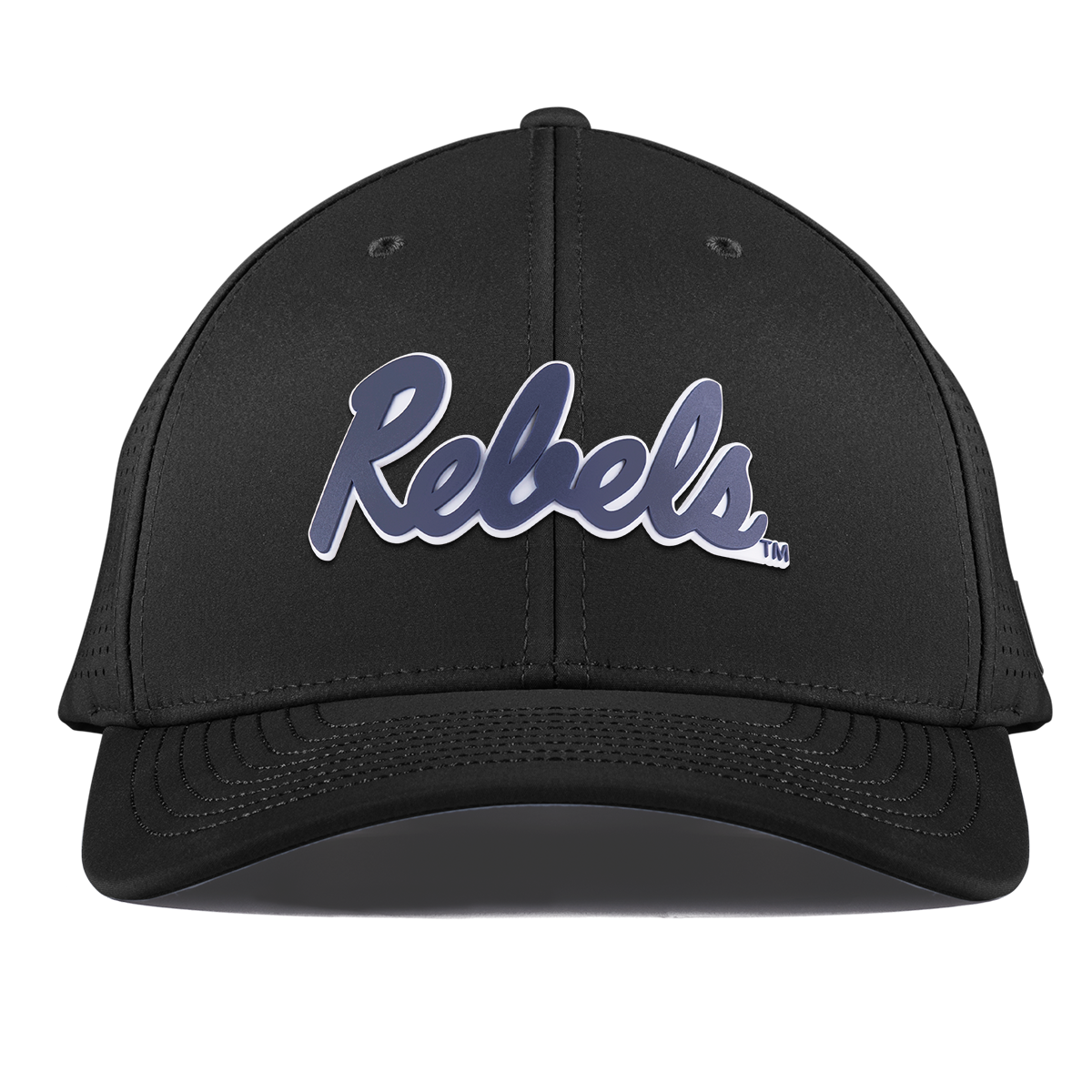 University of Mississippi "Ole Miss Navy Rebels" Curved Elite XGen™ Black University of Mississippi "Ole Miss Navy Rebels" Curved Elite XGen™ Black
