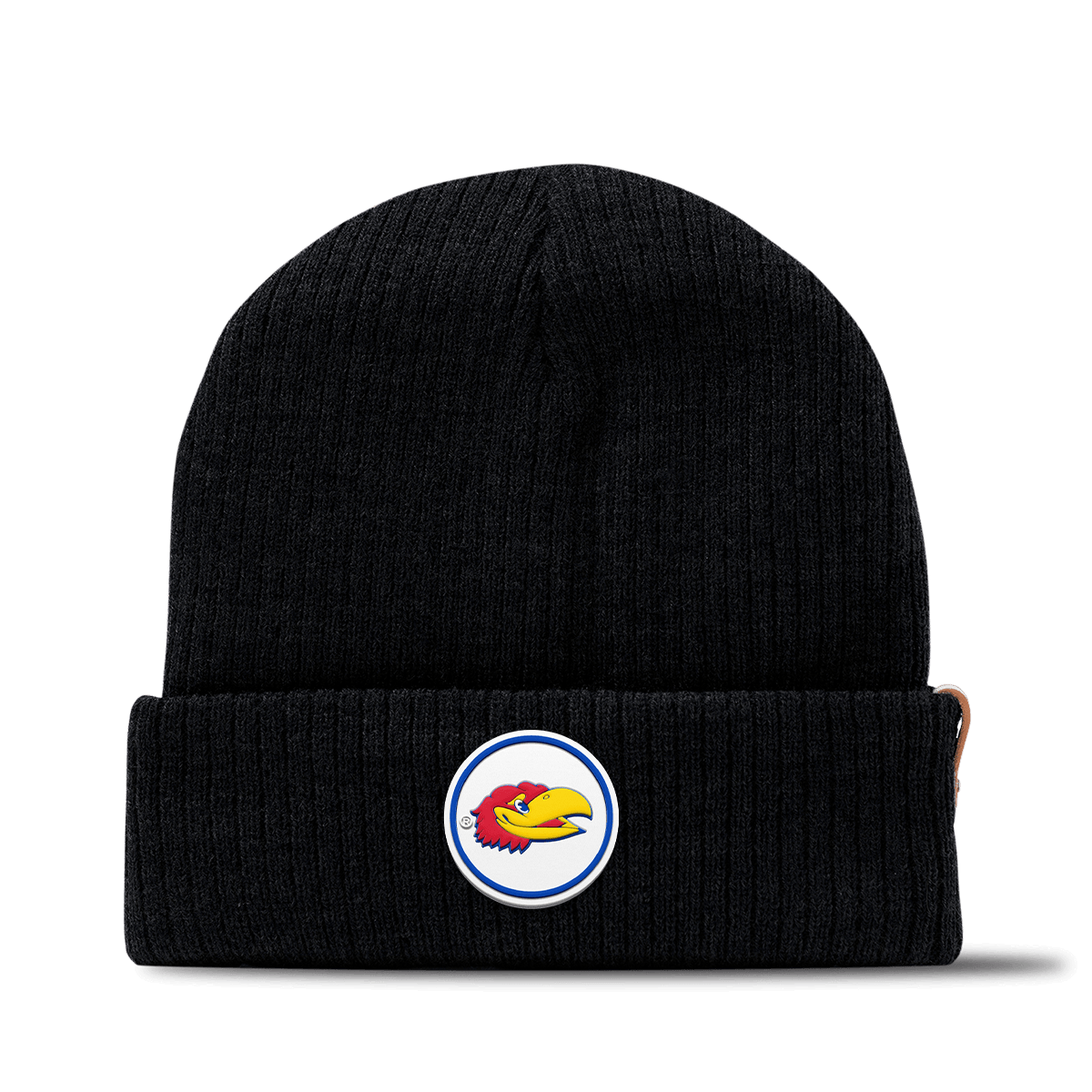 University of Kansas "Big Jay" Essential Beanie Black