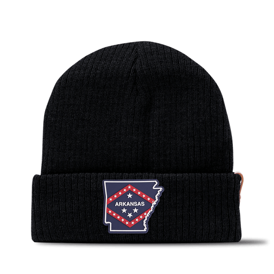 Arkansas Patriot Series Essential Beanie Black