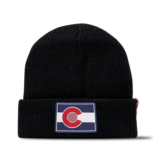 Colorado Patriot Series Essential Beanie Black