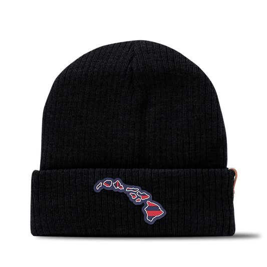 Hawaii Patriot Series Essential Beanie Black