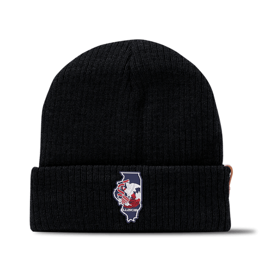 Illinois Patriot Series Essential Beanie Black