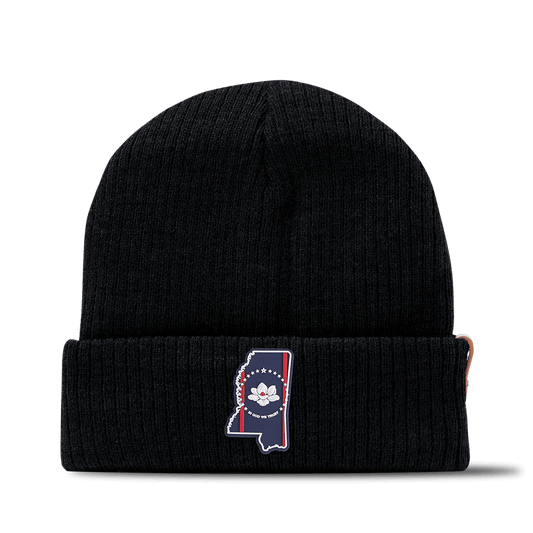 Mississippi Patriot Series Essential Beanie Black