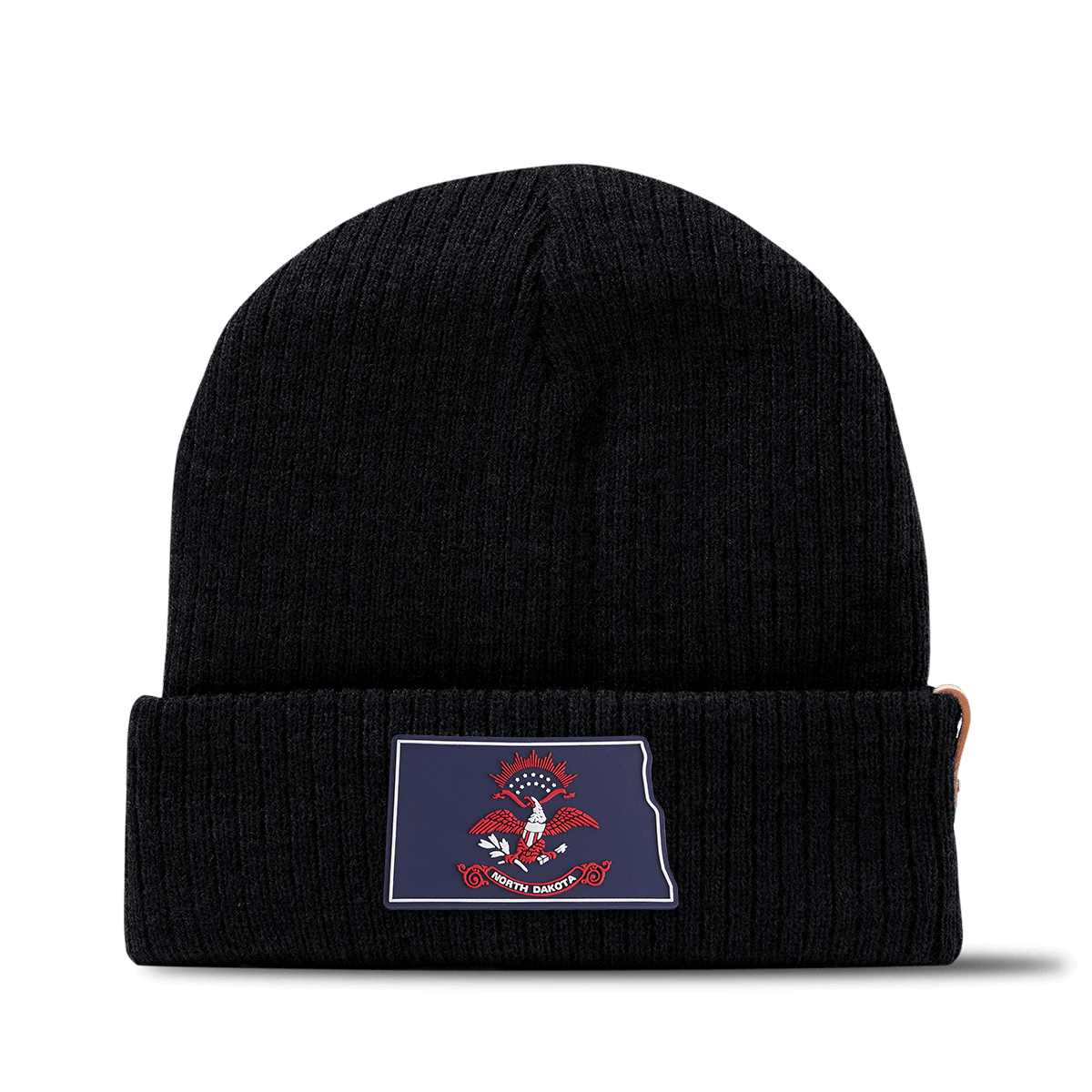 North Dakota Patriot Series Essential Beanie Black