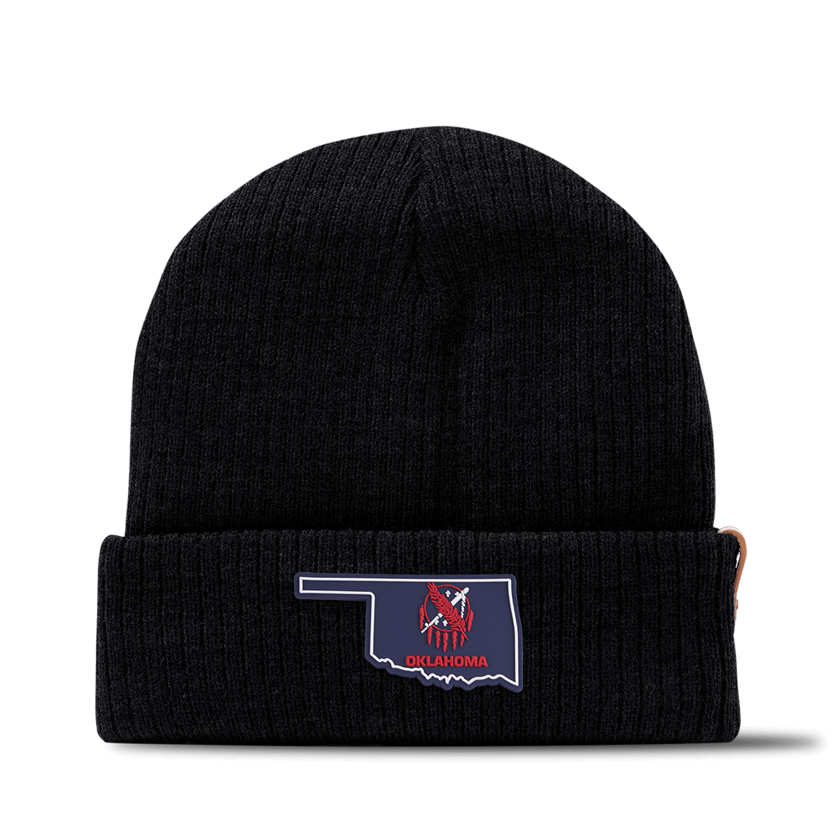 Oklahoma Patriot Series Essential Beanie Black