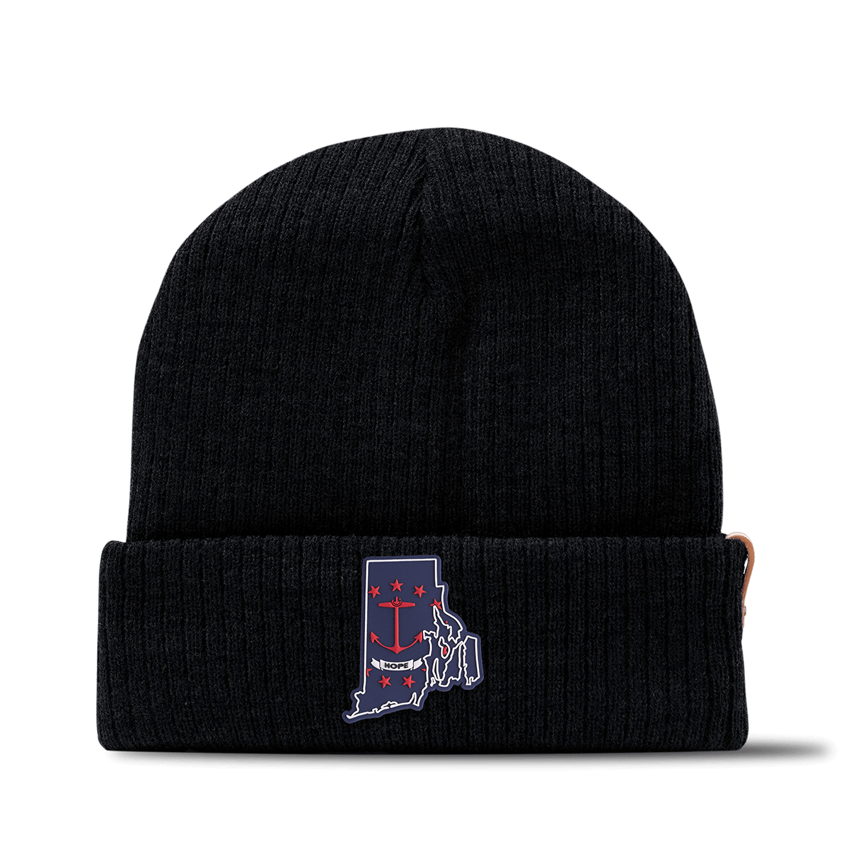 Rhode Island Patriot Series Essential Beanie Black