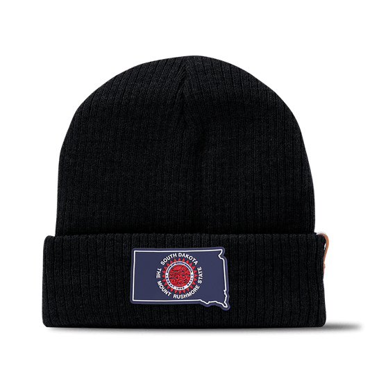 South Dakota Patriot Series Essential Beanie Black