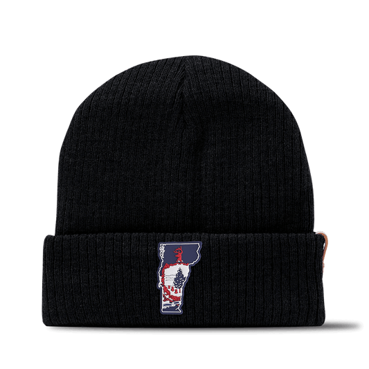 Vermont Patriot Series Essential Beanie Black