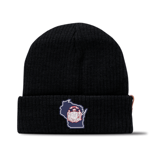 Wisconsin Patriot Series Essential Beanie Black