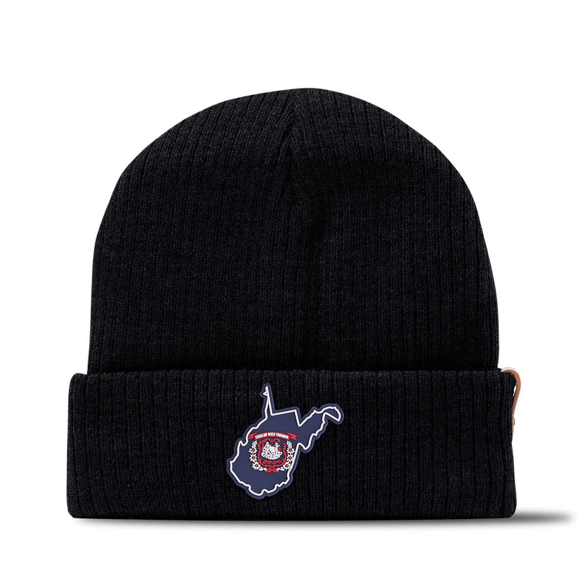 West Virginia Patriot Series Essential Beanie Black