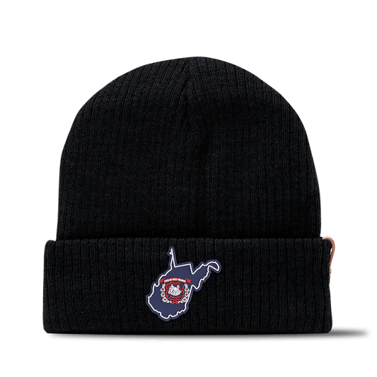 West Virginia Patriot Series Essential Beanie Black