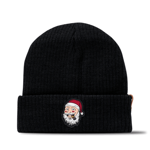 Santa PVC Essential Beanie Black