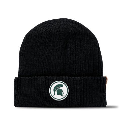 Michigan State University "Spartan" Essential Beanie Black