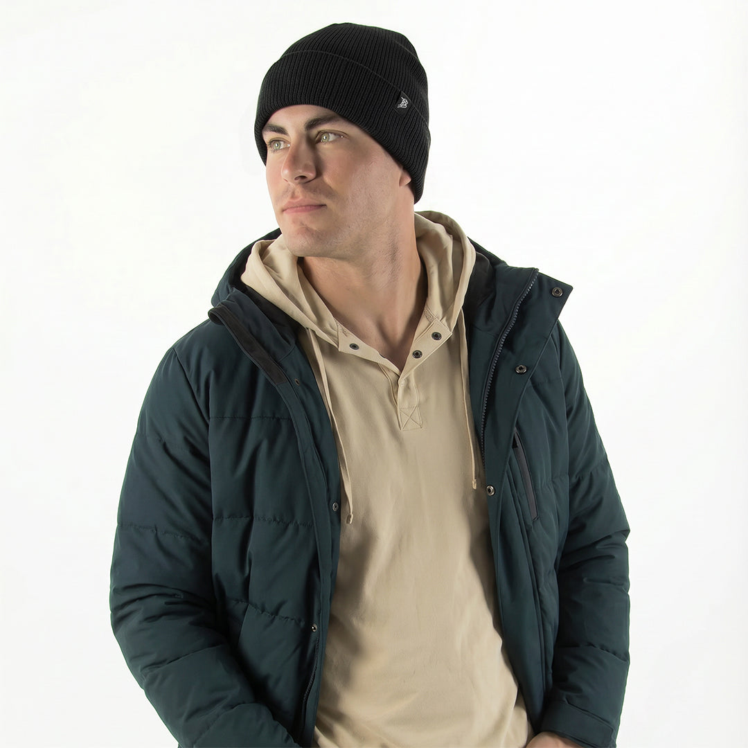 Bare Essential Beanie Black