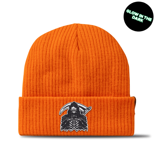 Grim Reaper Glow Essential Beanie Blaze Orange