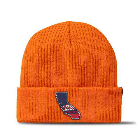California Patriot Series Essential Beanie Blaze Orange