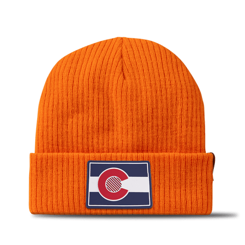 Colorado Patriot Series Essential Beanie Blaze Orange