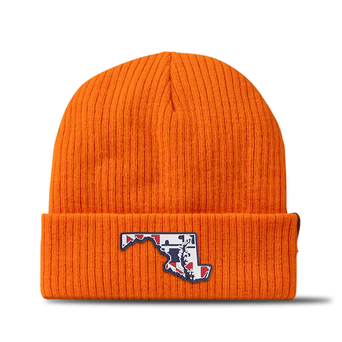 Maryland Patriot Series Essential Beanie Blaze Orange