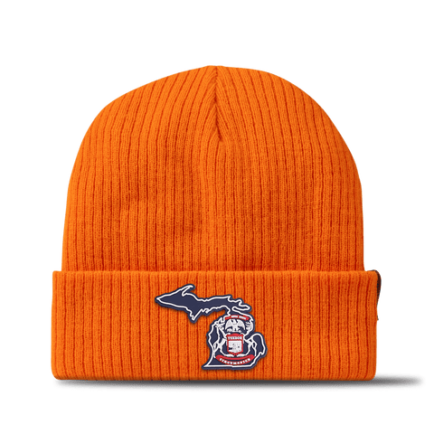 Michigan Patriot Series Essential Beanie Blaze Orange