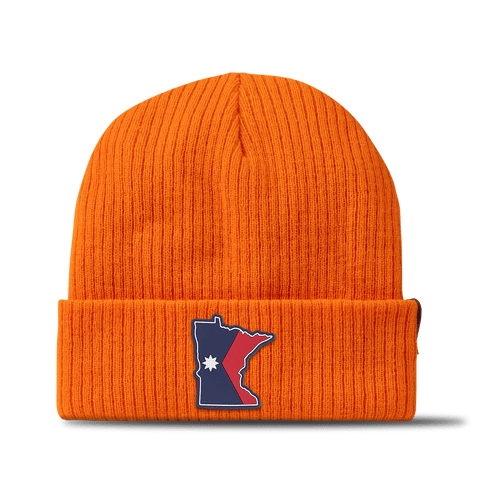 Minnesota Patriot Series Essential Beanie Blaze Orange