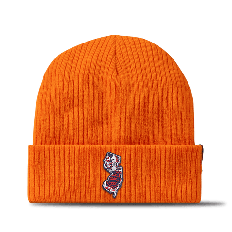 New Jersey Patriot Series Essential Beanie Blaze Orange