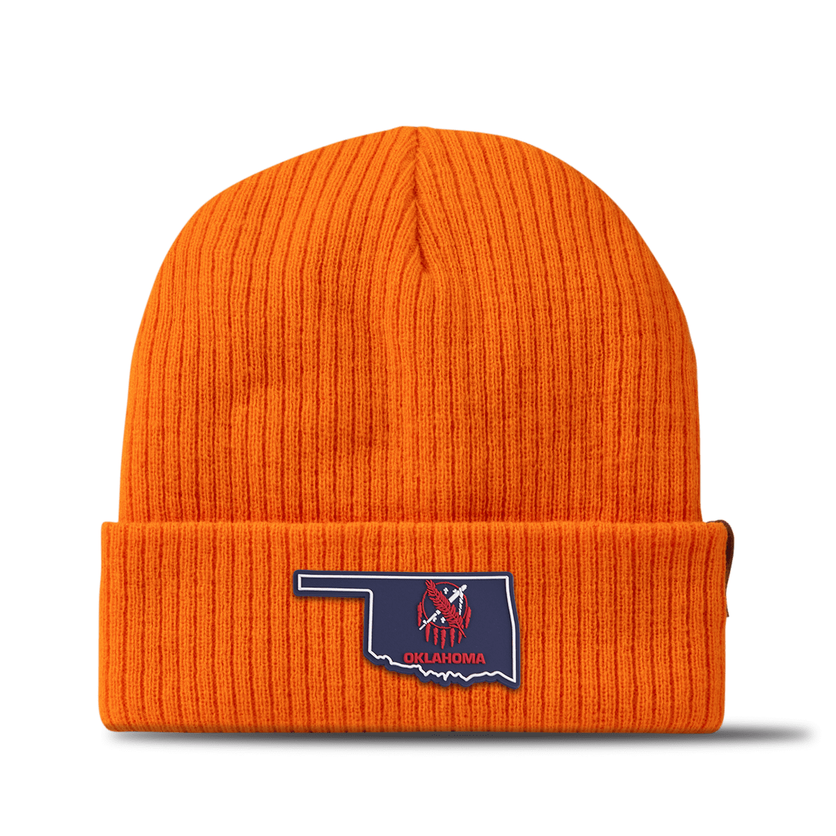 Oklahoma Patriot Series Essential Beanie Blaze Orange