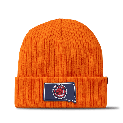 South Dakota Patriot Series Essential Beanie Blaze Orange