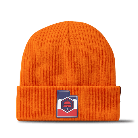Utah Patriot Series Essential Beanie Blaze Orange