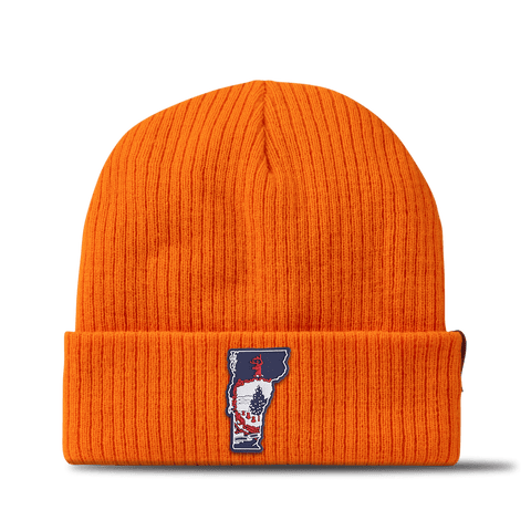 Vermont Patriot Series Essential Beanie Blaze Orange
