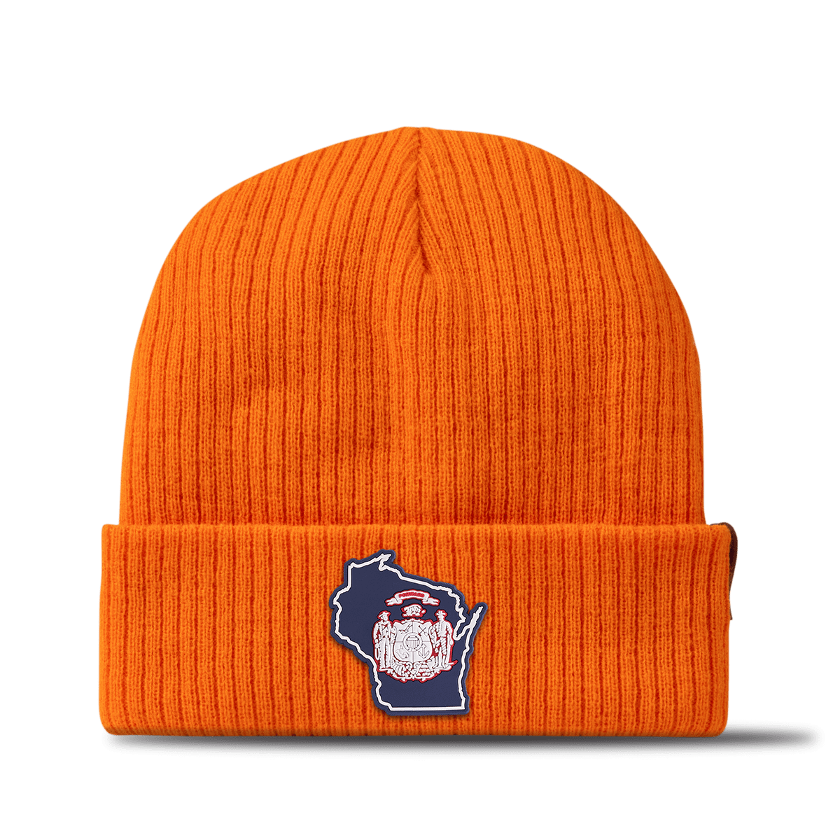 Wisconsin Patriot Series Essential Beanie Blaze Orange