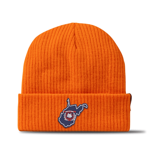West Virginia Patriot Series Essential Beanie Blaze Orange