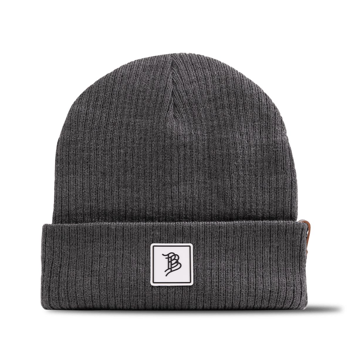 Arctic Square Icon PVC Essential Beanie Charcoal