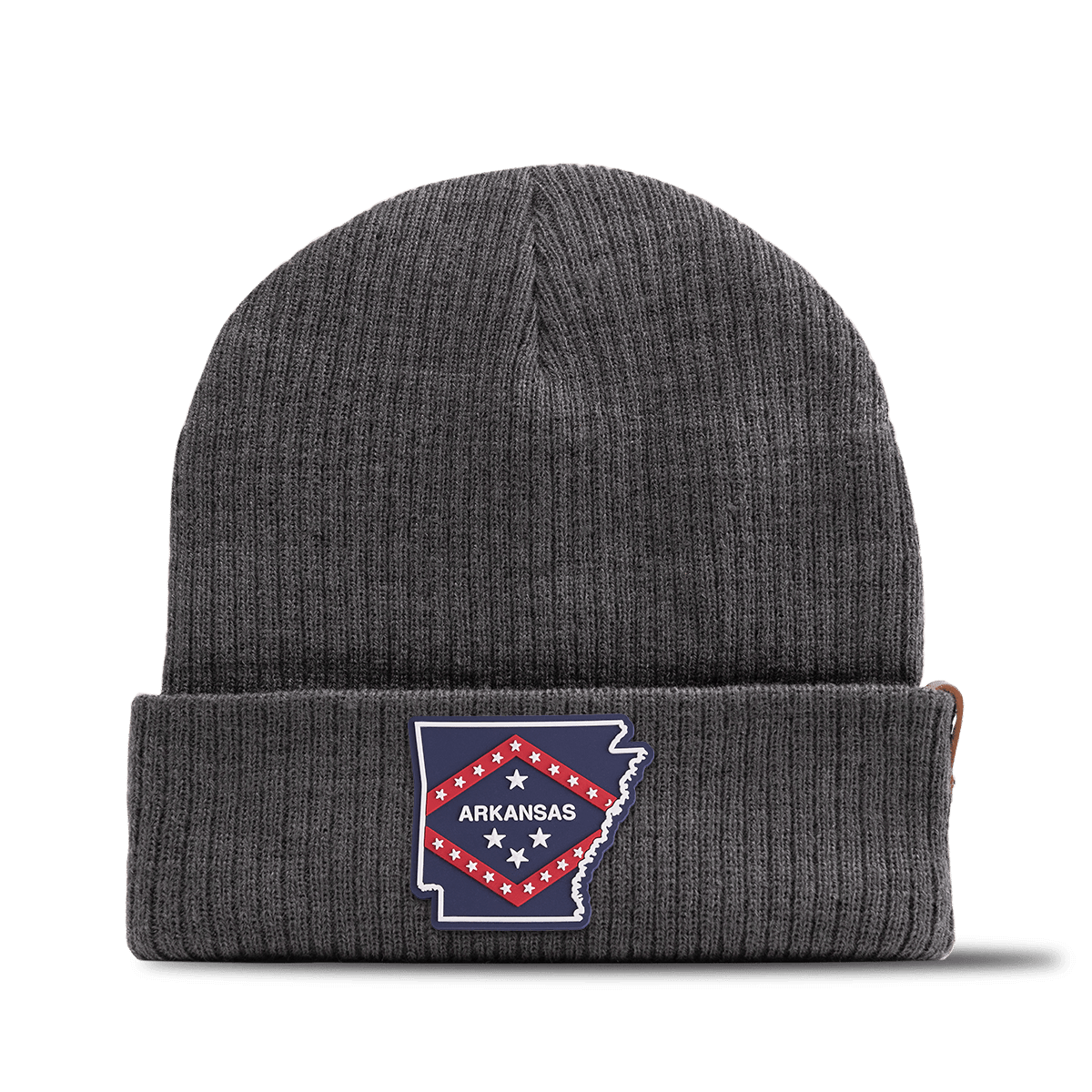 Arkansas Patriot Series Essential Beanie Charcoal 