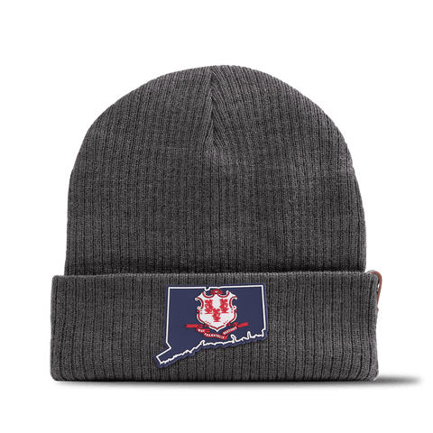 Connecticut Patriot Series Essential Beanie Charcoal 