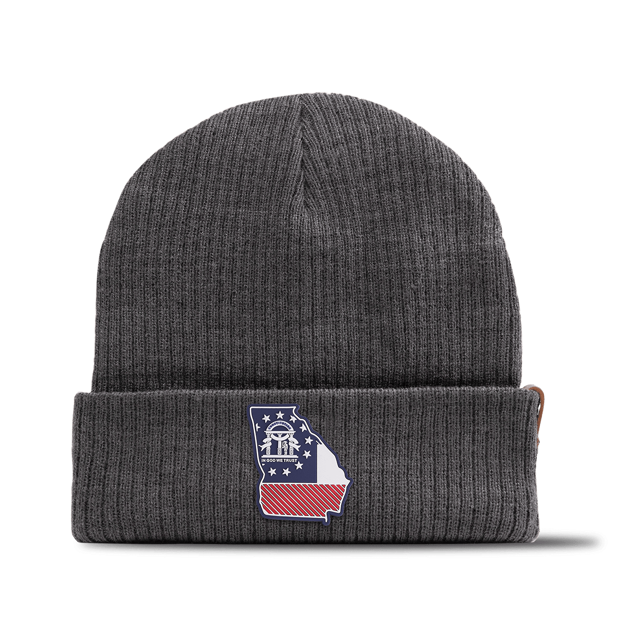 Georgia Patriot Series Essential Beanie Charcoal 
