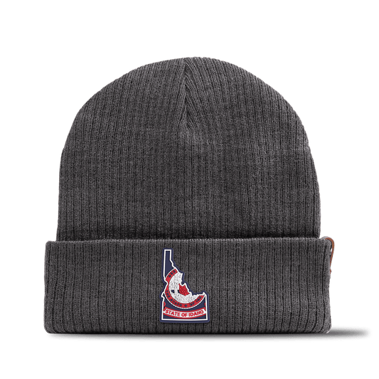 Idaho Patriot Series Essential Beanie Charcoal 