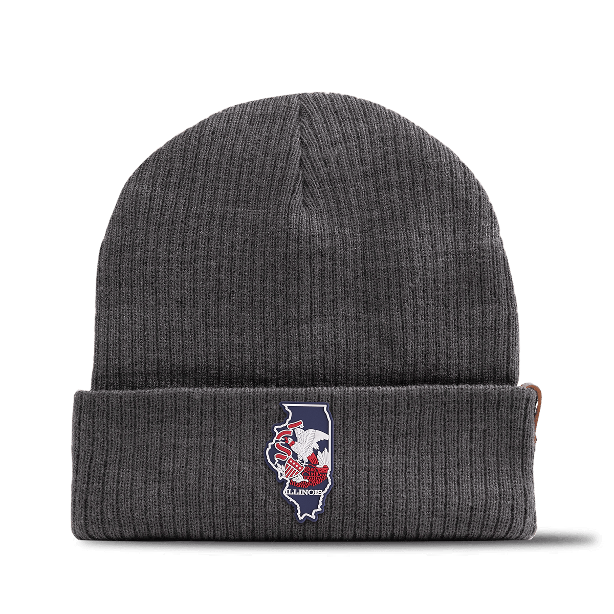 Illinois Patriot Series Essential Beanie Charcoal 