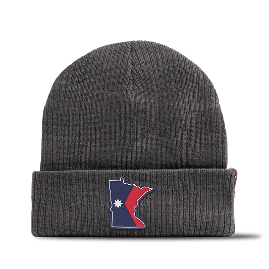 Minnesota Patriot Series Essential Beanie Charcoal 