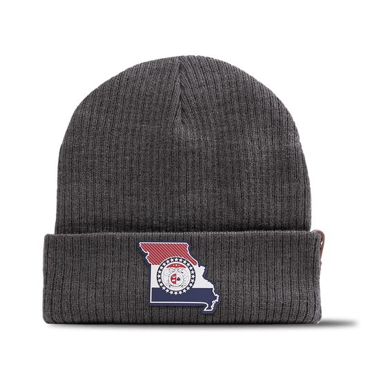 Missouri Patriot Series Essential Beanie Charcoal 
