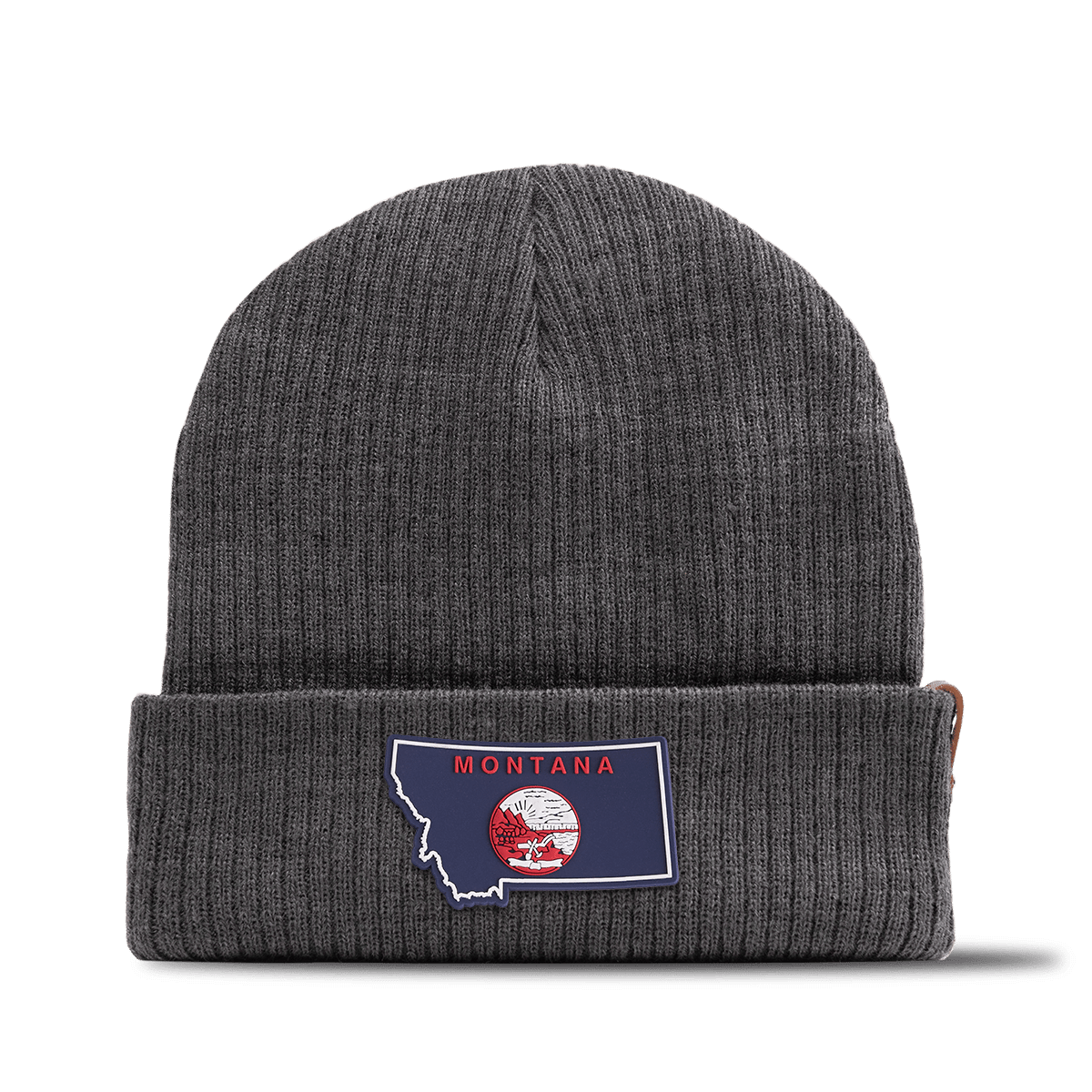 Montana Patriot Series Essential Beanie Charcoal 