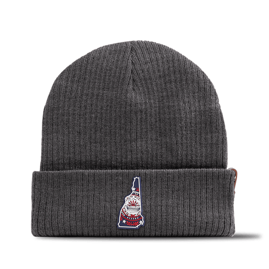 New Hampshire Patriot Series Essential Beanie Charcoal 