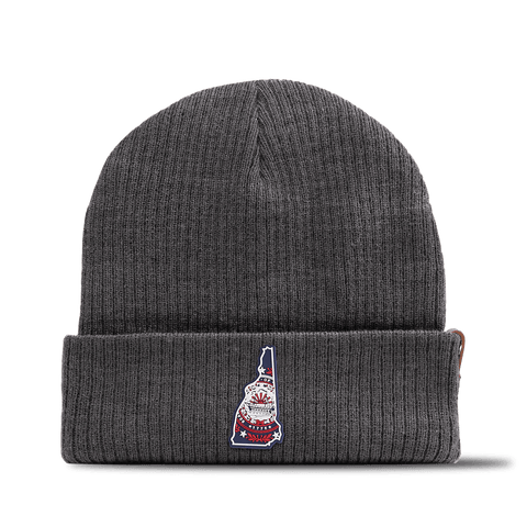 New Hampshire Patriot Series Essential Beanie Charcoal 