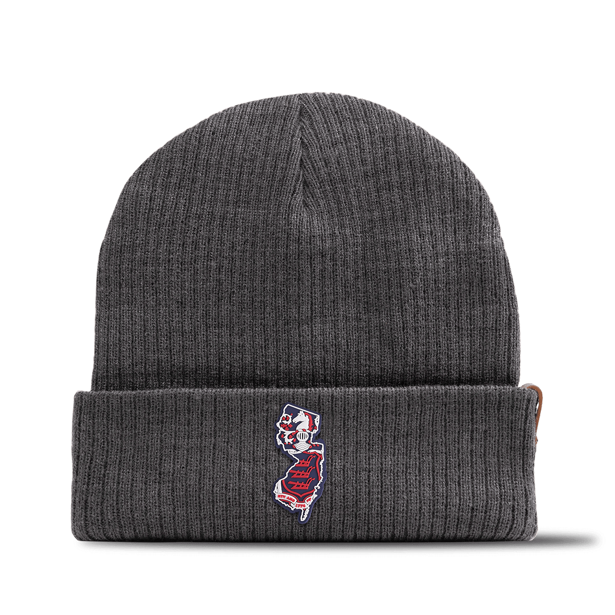New Jersey Patriot Series Essential Beanie Charcoal 